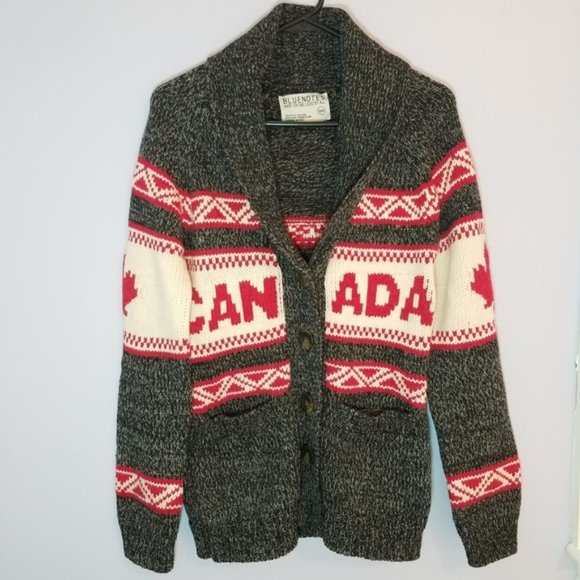 Bluenotes Canada Cardigan - Picture 1 of 1